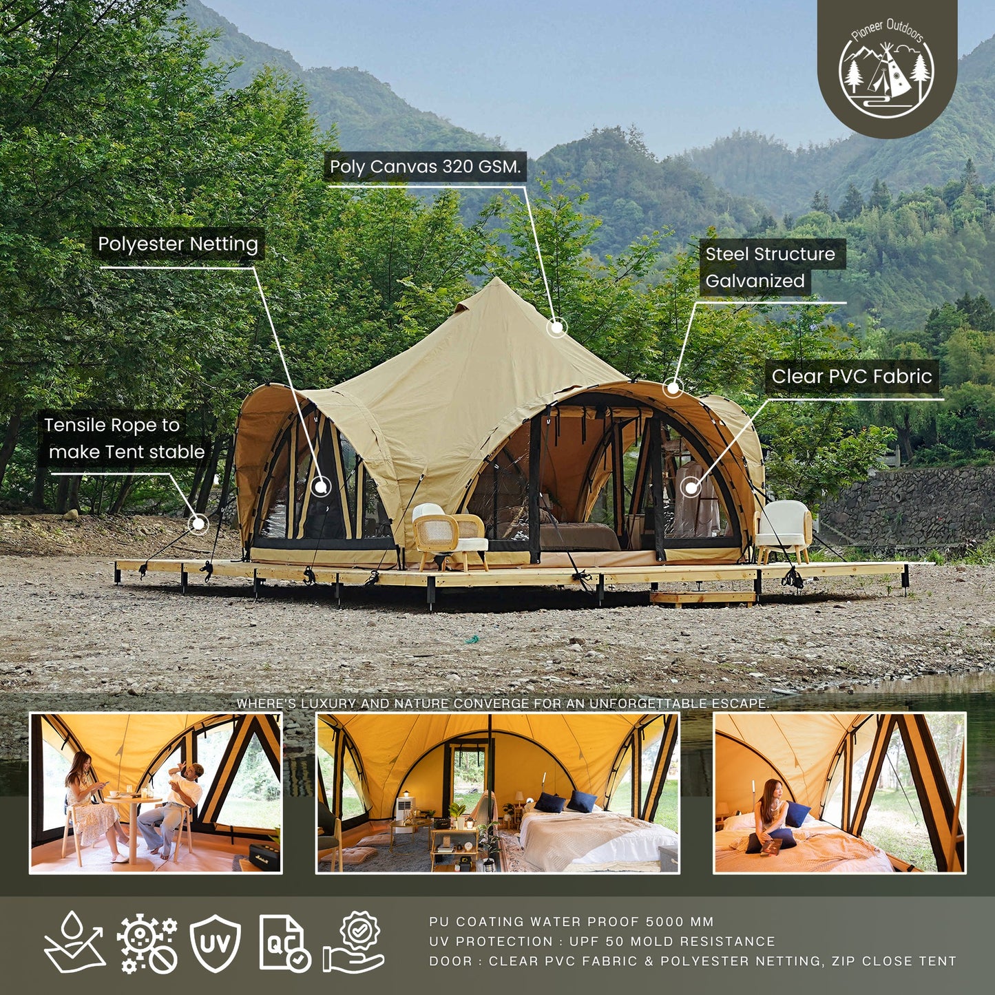 迷你阿舍尔帐篷