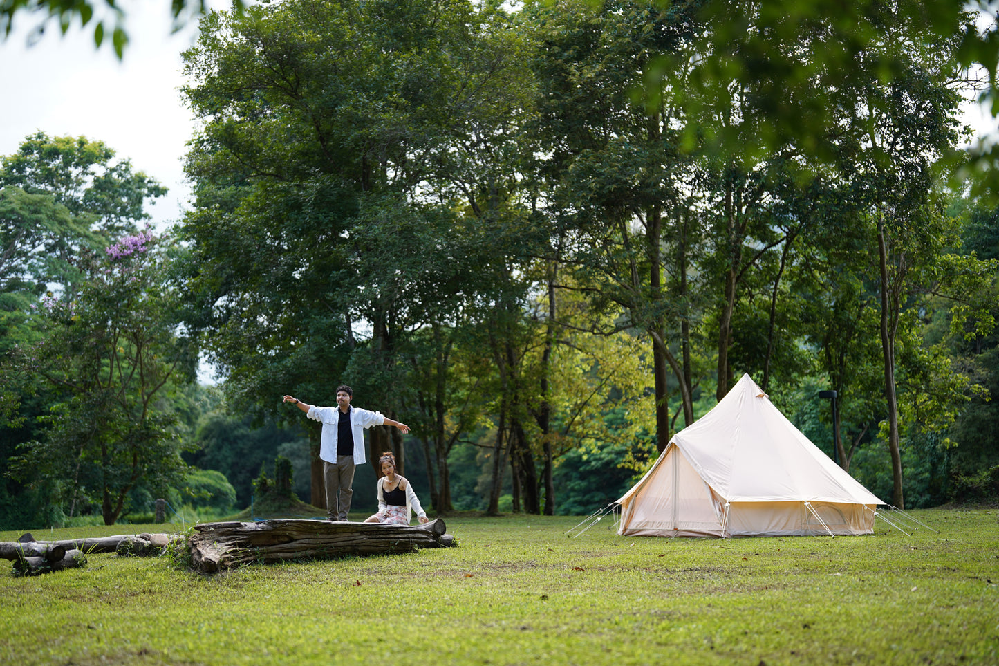 钟形帐篷 3 和 4 M。 