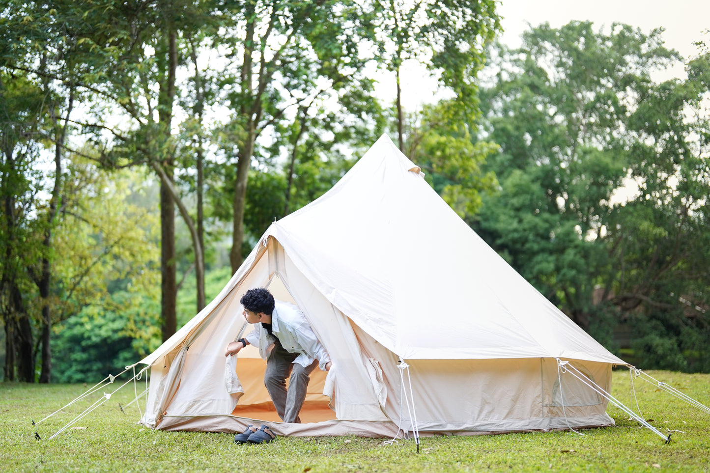 钟形帐篷 3 和 4 M。 